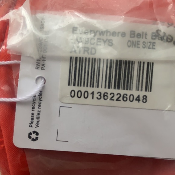 ❤️ Lululemon Original Everywhere Belt Bag Autumn Red ATRD NWT - Picture 3 of 4
